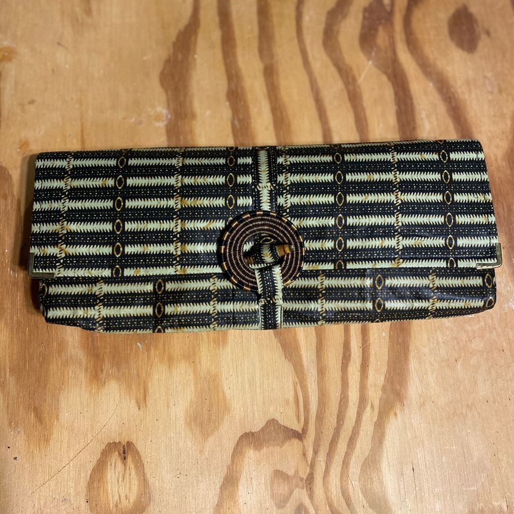 Tribal Pattern Clutch Purse